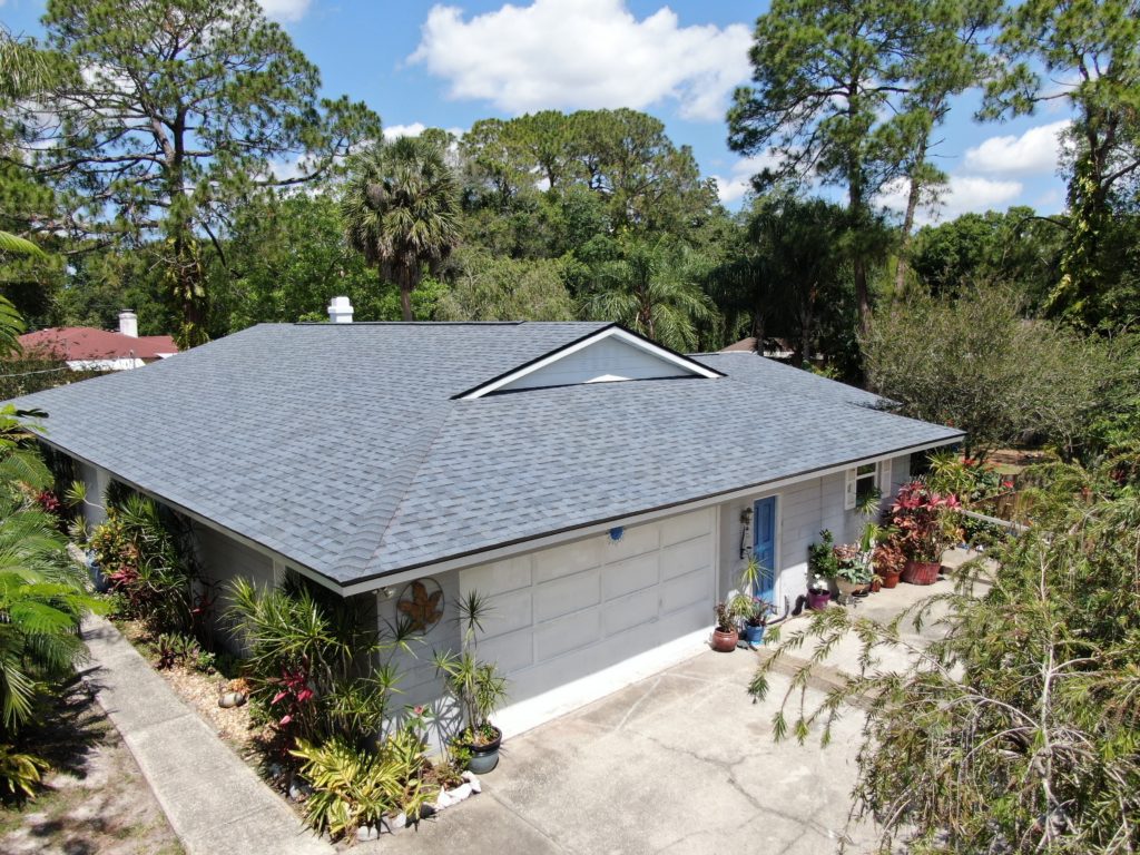 Florida home with a new shingle roof