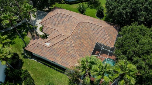 New tile roof project