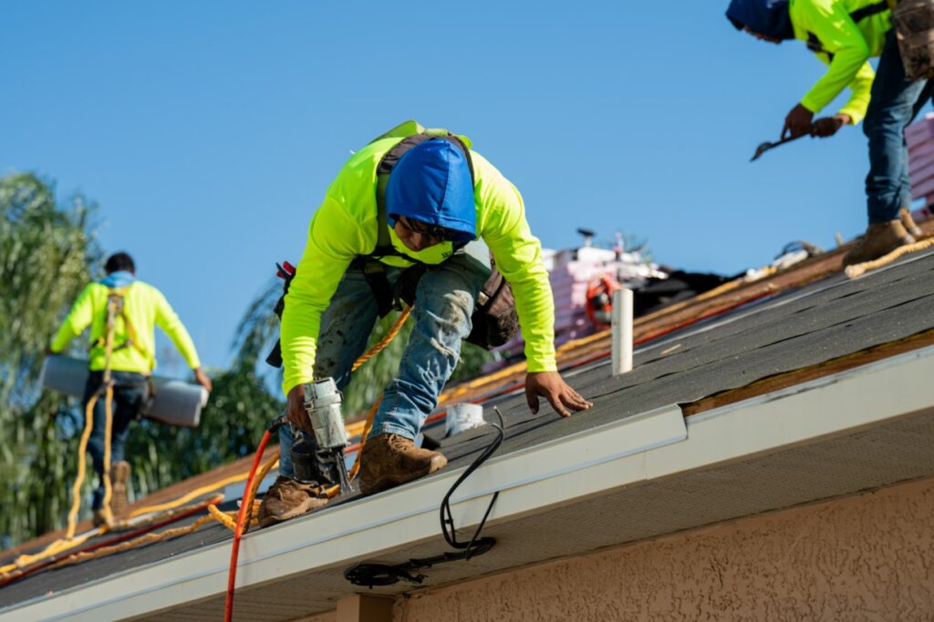 Working on Roof Replacement