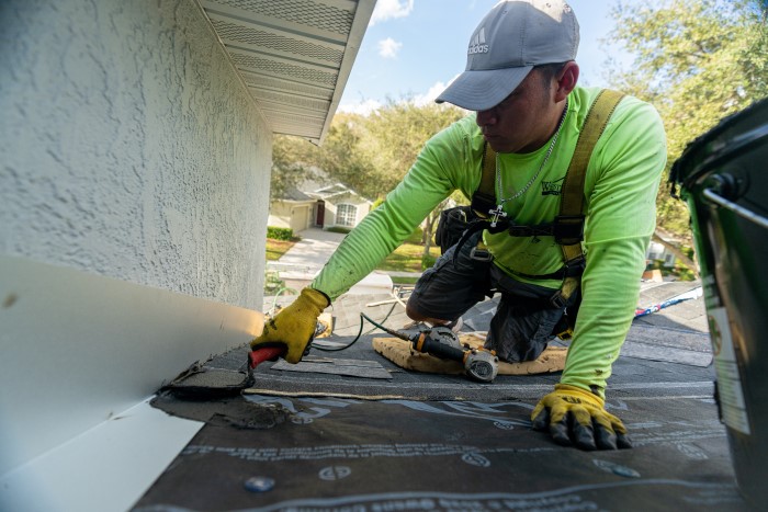 Sealing Seams on roof replacement