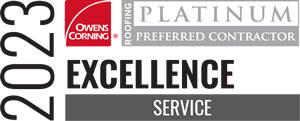 2023 Owens Corning Service Excellence Award