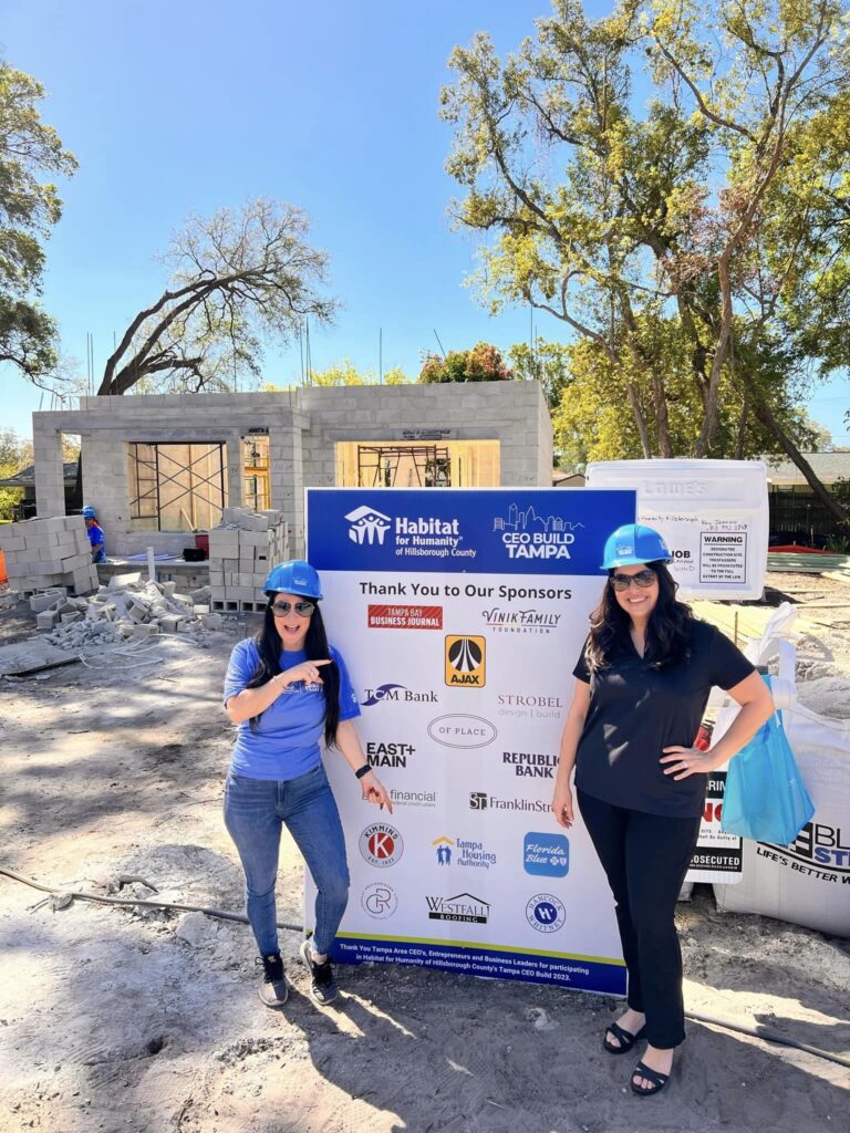 Habitat For Humanity- Dayna and Anissa