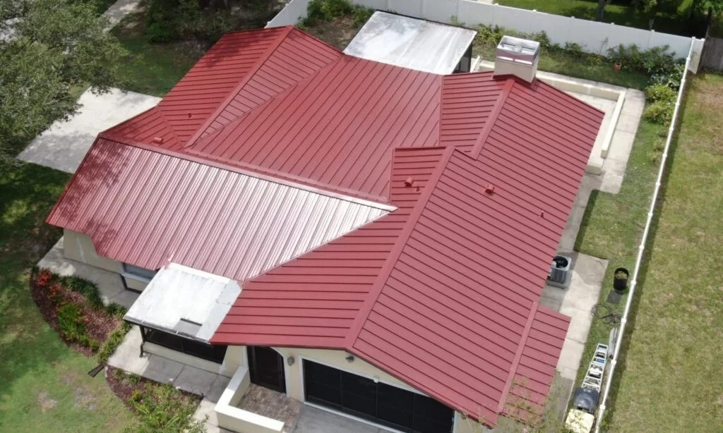 New Metal Roof By Westfall Roofing