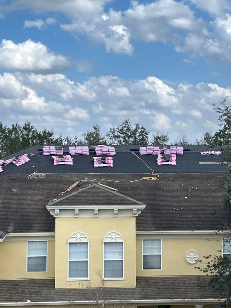 Roofing Project In Progress