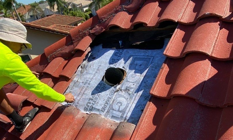 tile roof repair town n country