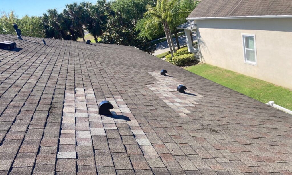shingle repair in town n country